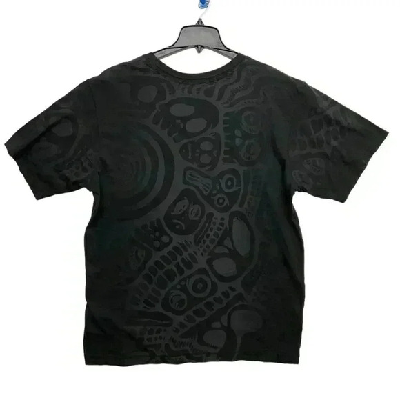 Harley Davidson Motorcycle Black Graphic Tee XL Ghouls Skulls Riding - Picture 2 of 5